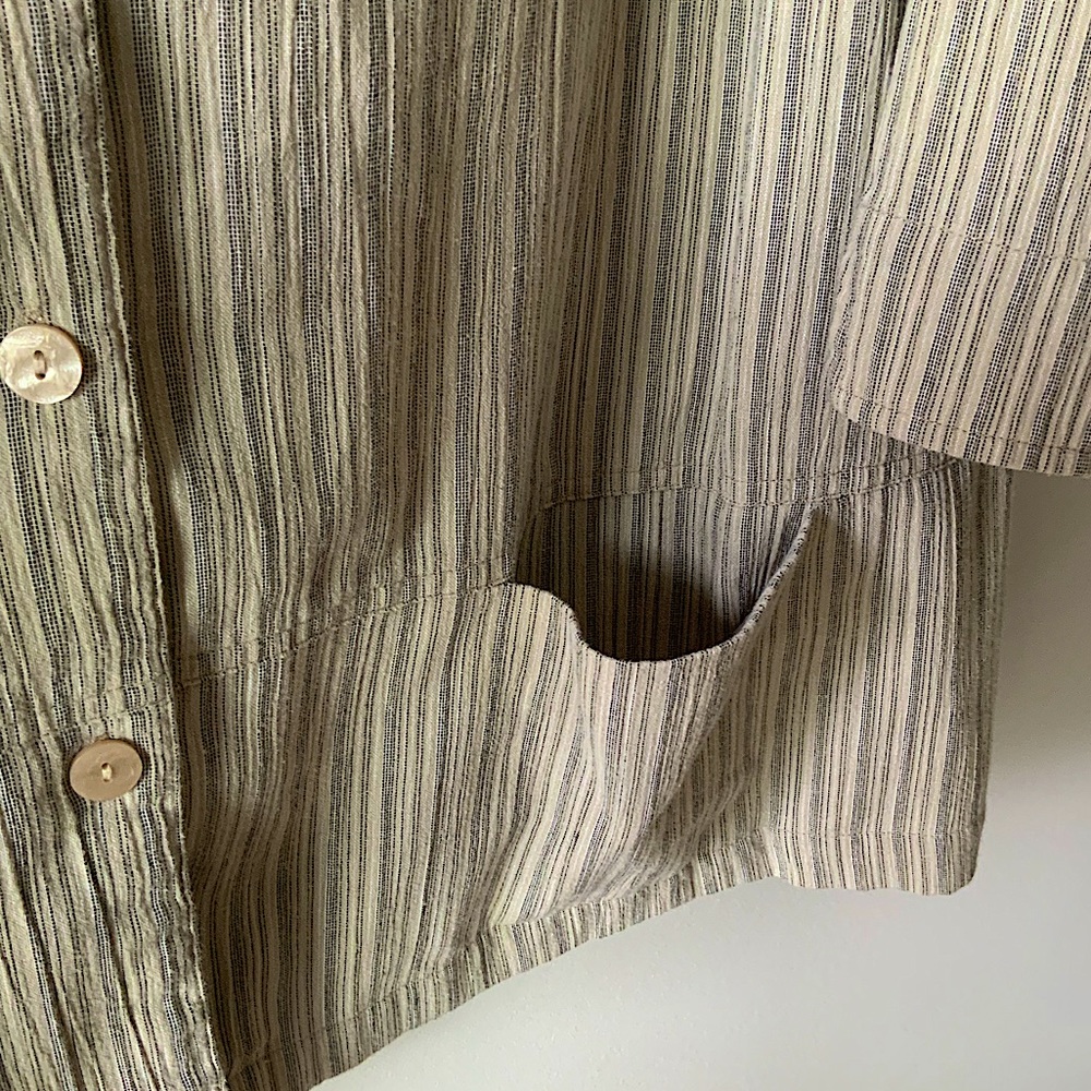 Linen Button Up Top - Picture 6 of 10